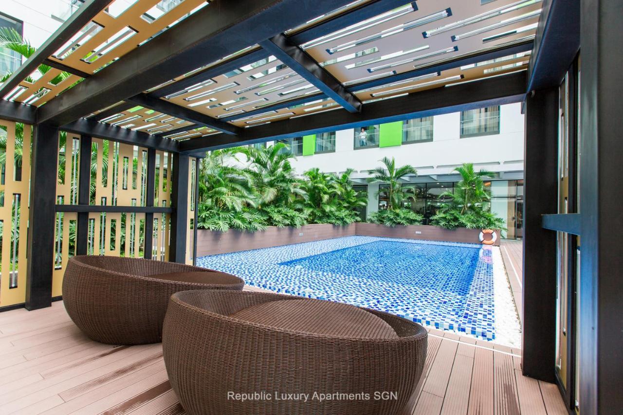 Republic Apartments Saigon Airport Ho-Chi-Minh-Stadt Exterior foto